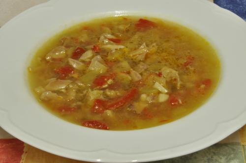 Jak uvařit kuřecí polévka salamur ? Snadné recept, připravený za 45 - 60 minut